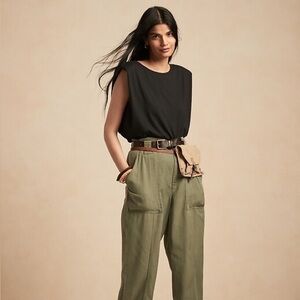 Banana Republic Supima Padded Shoulder Tank